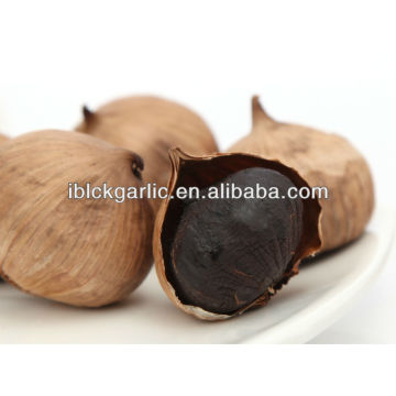 100% pure green food and aged peeled solo black garlic from china 200g/bottle